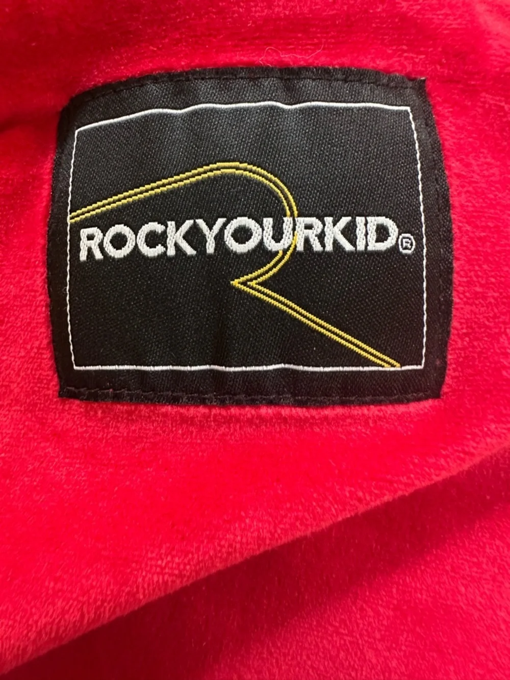 Rock Your Kid Reversible Satin & Velour Bomber Jacket Rose Size 4